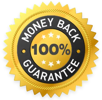 365-day CardioCharge money-back guarantee badge