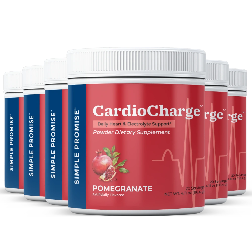 Six jars of CardioCharge